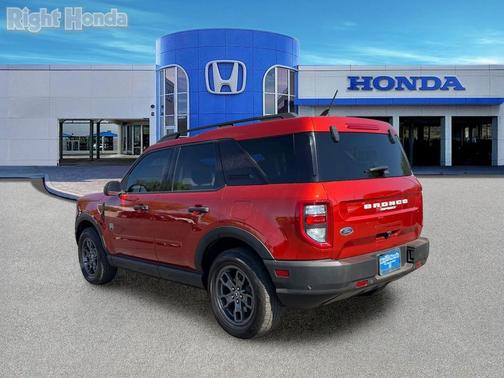 Hot Pepper Red Tinted Clearcoat 2022 Ford Bronco Sport Big Bend