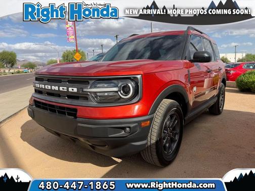 Hot Pepper Red Tinted Clearcoat 2022 Ford Bronco Sport Big Bend