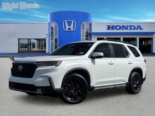Platinum White Pearl 2025 Honda Pilot Touring 8-Passenger