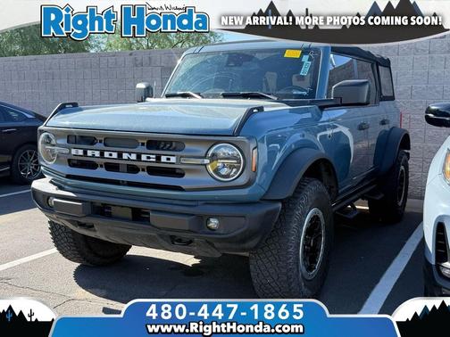 Velocity Blue Metallic 2022 Ford Bronco Big Bend