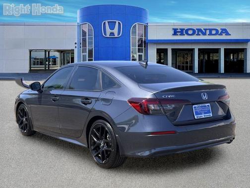 Meteorite Gray Metallic 2025 Honda Civic Sport