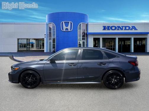 Meteorite Gray Metallic 2025 Honda Civic Sport