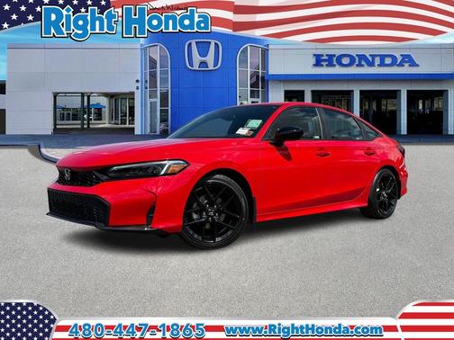 Rallye Red 2026 Honda Civic Sport