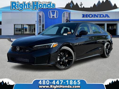 Crystal Black Pearl 2026 Honda Civic Si Base