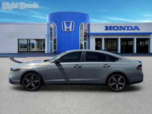 Urban Gray Pearl 2024 Honda Accord Hybrid Sport