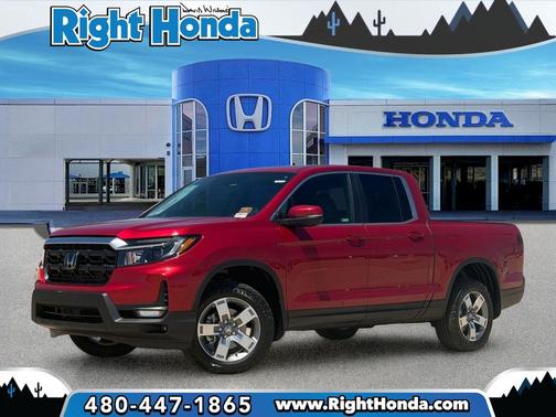 Radiant Red Metallic II 2026 Honda Ridgeline RTL