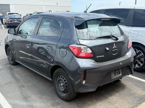 White Diamond 2024 Mitsubishi Mirage ES