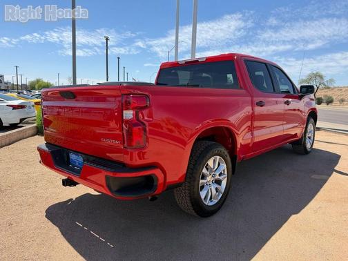 Red Hot 2022 Chevrolet Silverado 1500 Custom