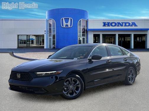 Crystal Black Pearl 2023 Honda Accord EX