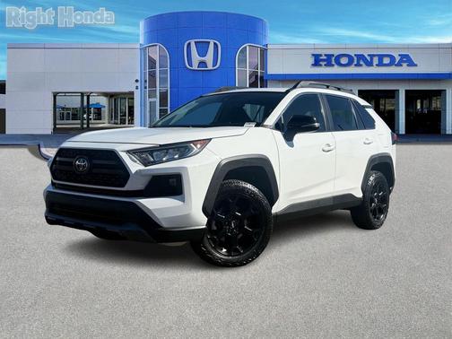 Super White 2021 Toyota RAV4 TRD Off-Road