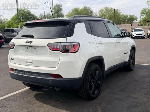 White Clearcoat 2020 Jeep Compass Latitude