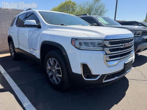 Summit White 2020 GMC Acadia FWD SLT