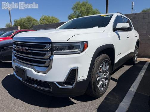 Summit White 2020 GMC Acadia FWD SLT