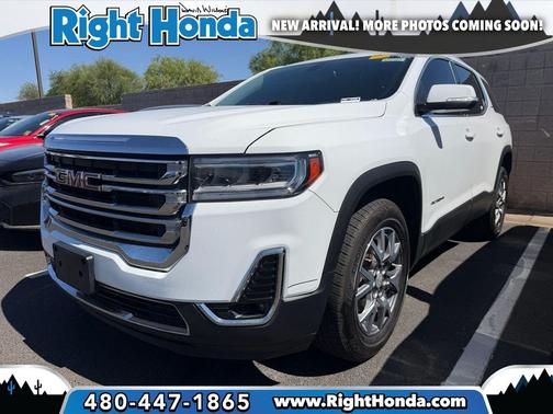Summit White 2020 GMC Acadia FWD SLT