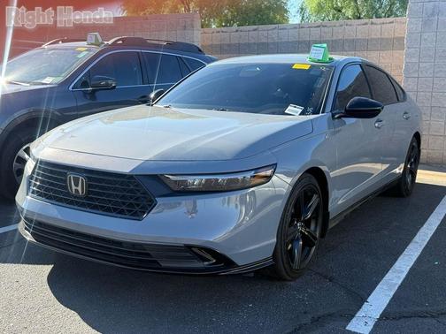 Urban Gray Pearl 2025 Honda Accord Hybrid Sport-L