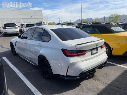 Alpine White 2023 BMW M3 Base