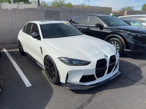 Alpine White 2023 BMW M3 Base