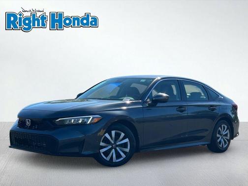 Meteorite Gray Metallic 2026 Honda Civic LX