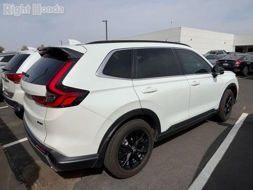 Platinum White Pearl 2024 Honda CR-V Hybrid Sport AWD