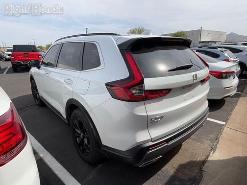Platinum White Pearl 2024 Honda CR-V Hybrid Sport AWD