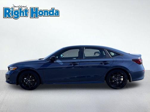 Blue Lagoon Pearl 2026 Honda Civic Hybrid Sport