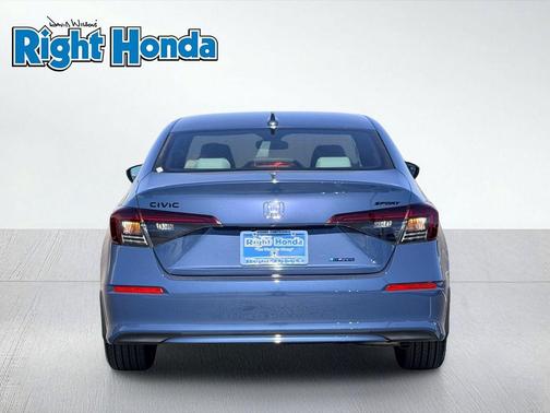 Blue Lagoon Pearl 2026 Honda Civic Hybrid Sport