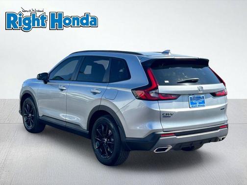 Solar Silver Metallic 2026 Honda CR-V Hybrid Sport AWD