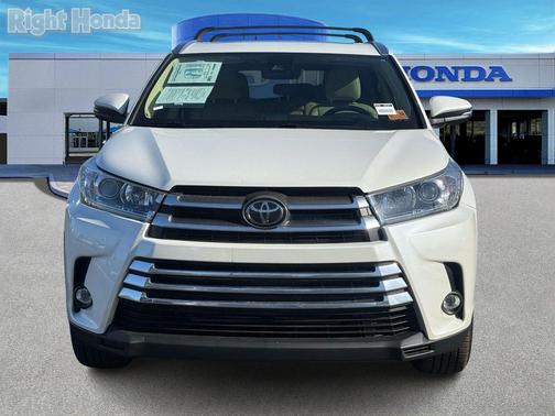 Blizzard Pearl 2019 Toyota Highlander Limited