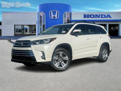 Blizzard Pearl 2019 Toyota Highlander Limited