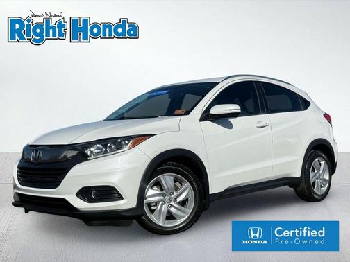 Platinum White Pearl 2019 Honda HR-V EX-L