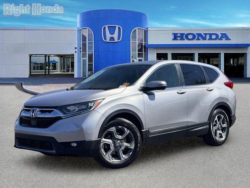 Lunar Silver Metallic 2018 Honda CR-V EX