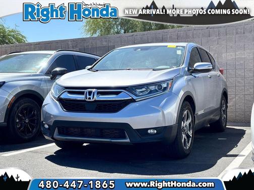 Lunar Silver Metallic 2018 Honda CR-V EX