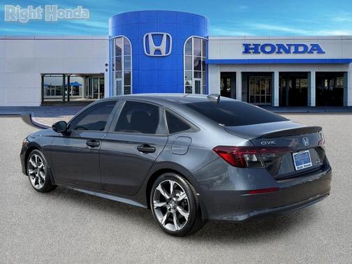 Meteorite Gray Metallic 2025 Honda Civic Hybrid Sport Touring