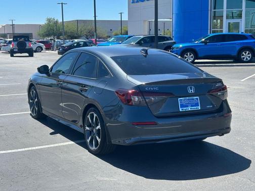 Meteorite Gray Metallic 2025 Honda Civic Hybrid Sport Touring