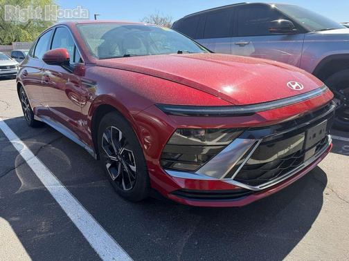 Ultimate red 2024 Hyundai SONATA SEL