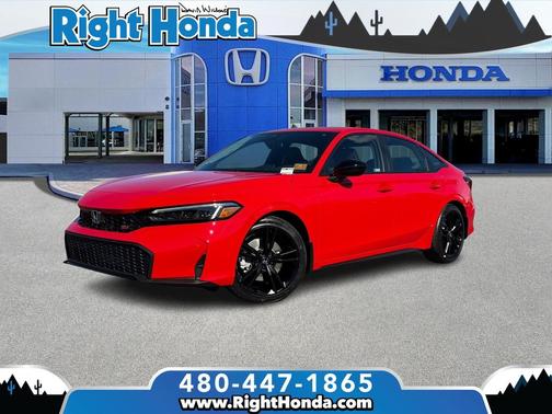 Rallye Red 2026 Honda Civic Si Base Sedan