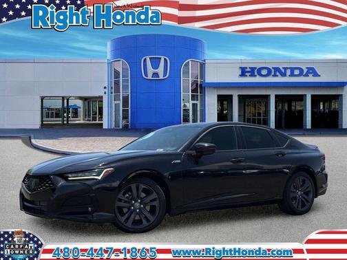 Majestic Black Pearl 2022 Acura TLX A-Spec