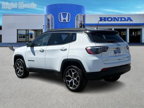Bright White Clearcoat 2025 Jeep Compass Limited