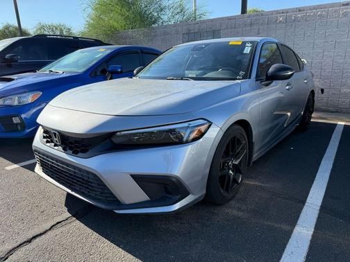 Lunar Silver Metallic 2022 Honda Civic Sport