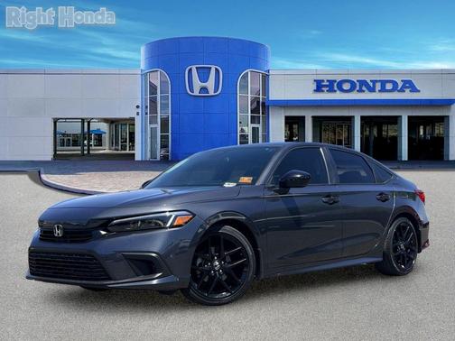 Meteorite Gray Metallic 2024 Honda Civic Sport