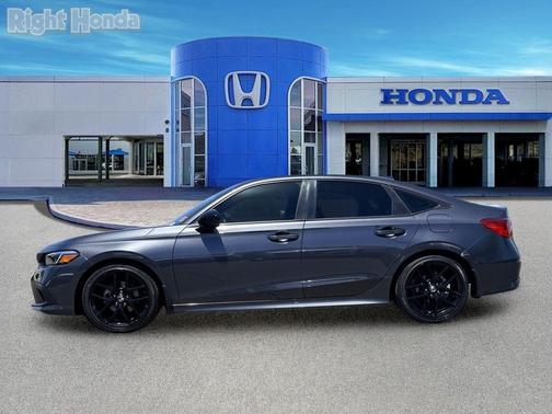 Meteorite Gray Metallic 2024 Honda Civic Sport