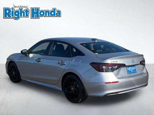 Solar Silver Metallic 2026 Honda Civic Sport