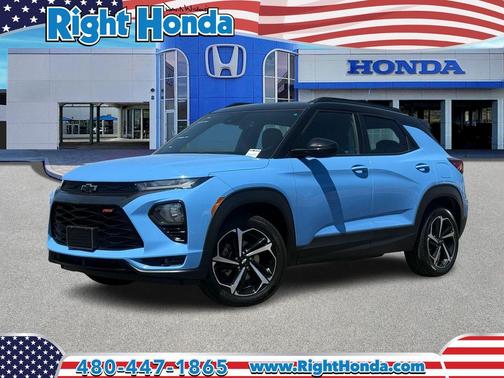 Fountain Blue 2023 Chevrolet Trailblazer RS
