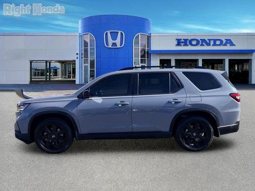 Sonic Gray Pearl 2025 Honda Pilot Black Edition