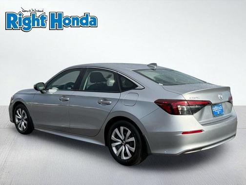 Solar Silver Metallic 2026 Honda Civic LX