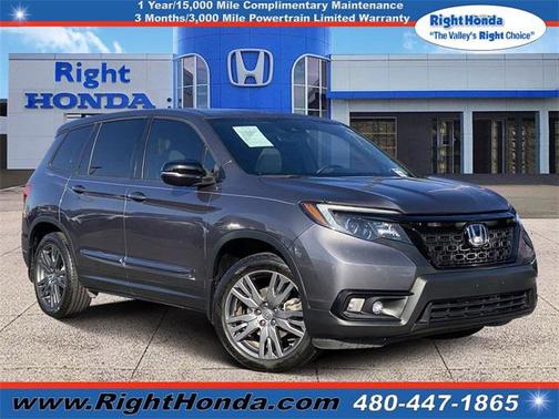 Modern Steel Metallic 2019 Honda Passport EX-L SUV