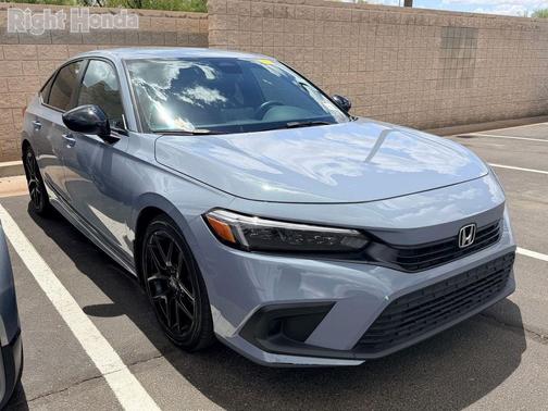 Sonic Gray Pearl 2024 Honda Civic Sport