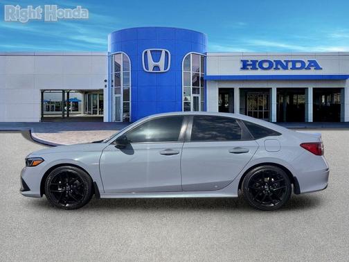 Sonic Gray Pearl 2024 Honda Civic Sport