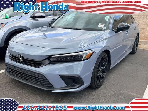 Sonic Gray Pearl 2024 Honda Civic Sport