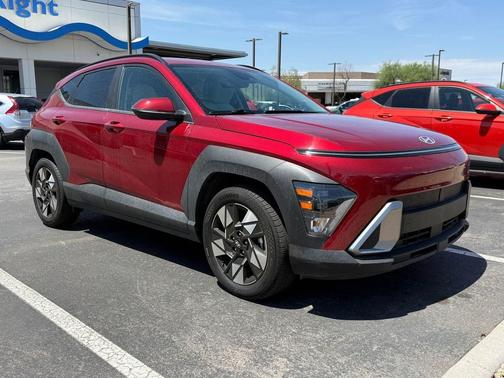 Ultimate Red Metallic 2025 Hyundai KONA SEL